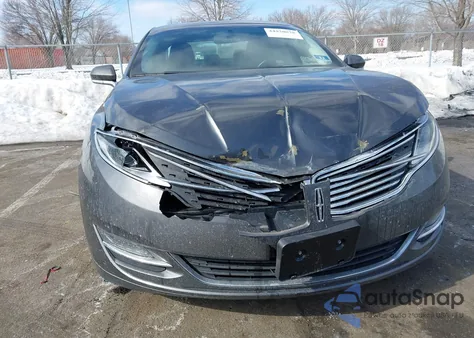 2015 Lincoln Mkz Hybrid из США, поврежденный, VIN 3LN6L2LU4FR604019